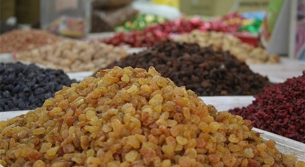 صادرات کشمش ایرانی